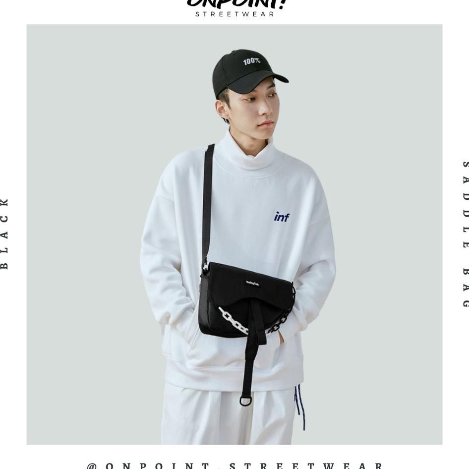 Saddle Bag Bla Tas Pria Selempang Tas Pria Keren Tas Selempang Pria Sling Bag Tas Pria Tas Tas Distr