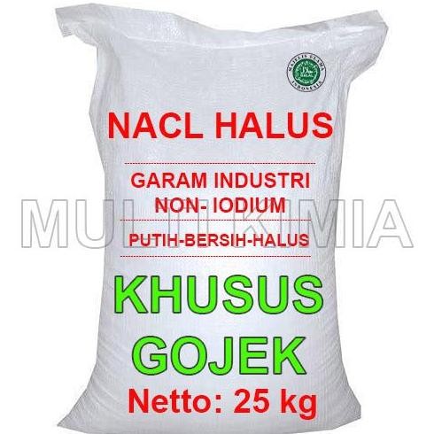

Nacl Halus - Garam Industri Netto: 25 Kg