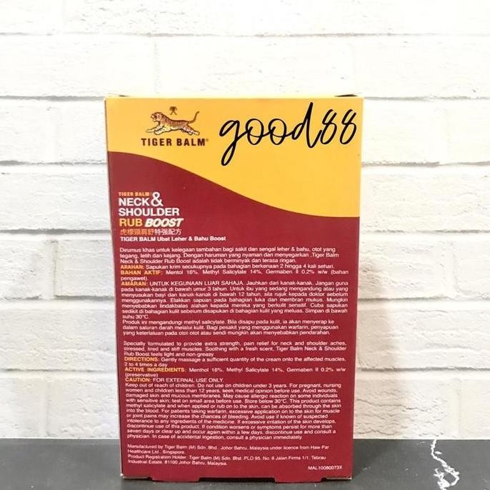Tiger Balm - Neck&Shoulder Rub Boost