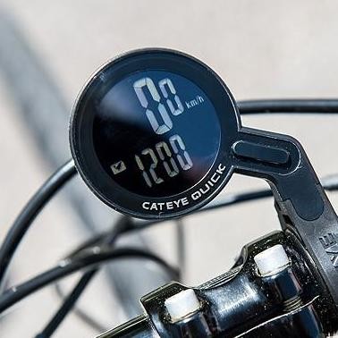 Cateye Quick Wireless Speedometer Sepeda Cc-Rs100W