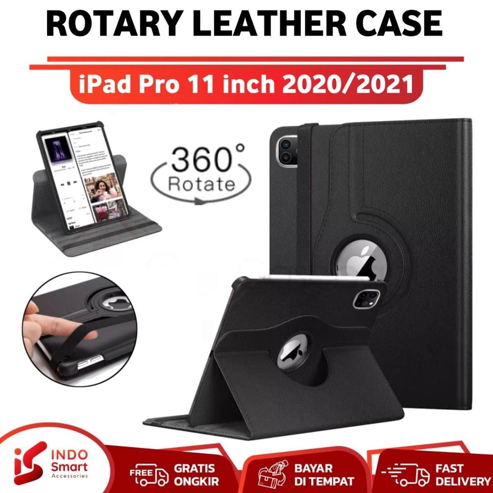 Case Ipad Pro 11 Inch / Ipad Pro 11 Inch / 2020 2021 Casing Rotary Flip Book Cover Case Tablet