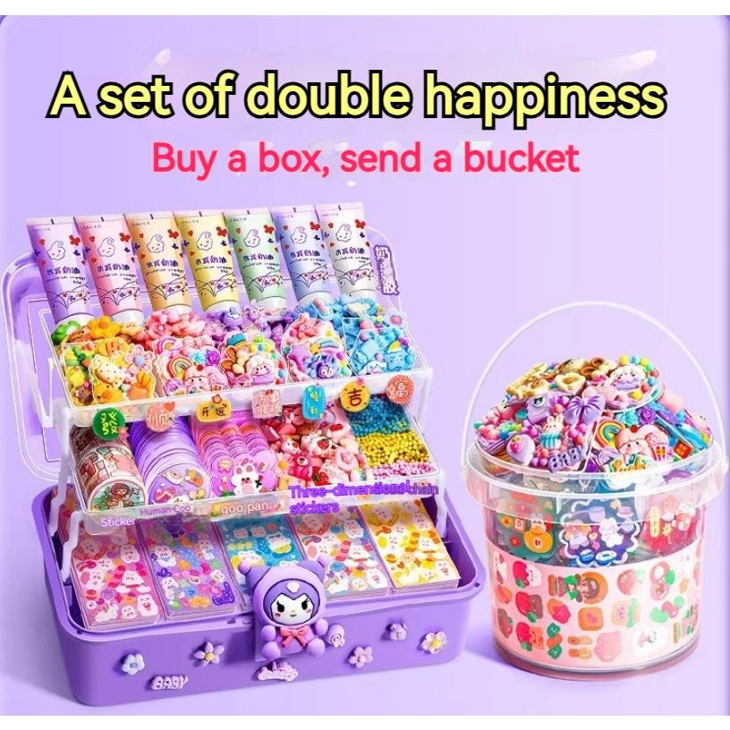 

826Pcs Set Lengkap Paket Bahan Cuckoo Stiker Paket Bahan Gukasuit Gukagift Tas Gantungan Kunci Anak-Anak Set Alat Tangan Diy Stiker Lengkap Gucci Set Gucci Buku Pegangan Gucci Baki Gucci Set Gucci Murah