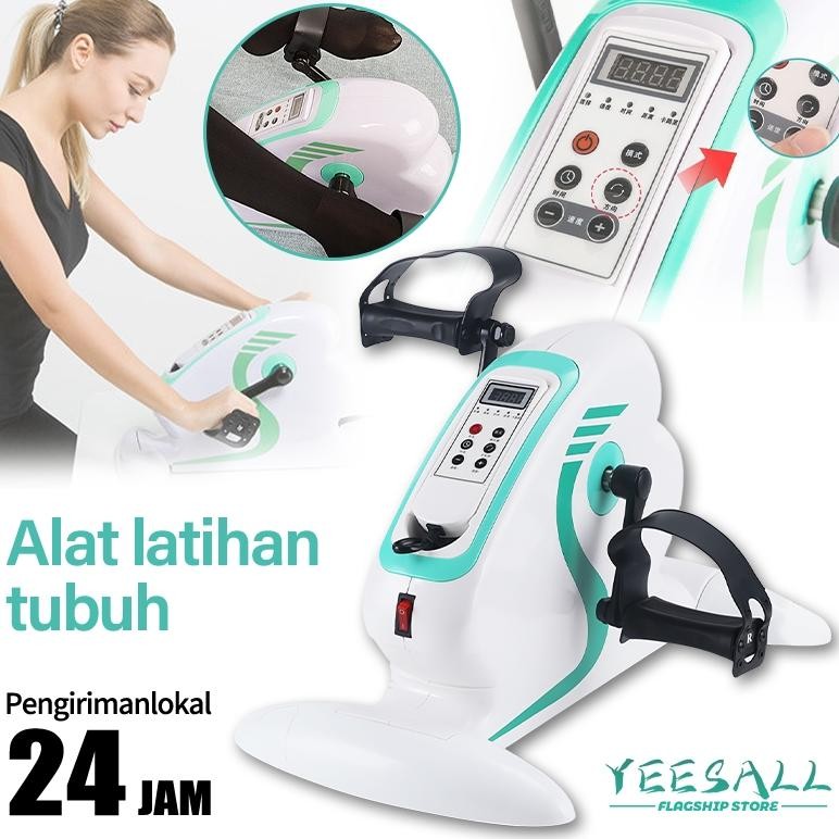 NEW Alat Latihan Listrik/Sepeda Statis Terapi Kaki Dan Tangan / Sepeda terapi Alat Terapi Stroke Man