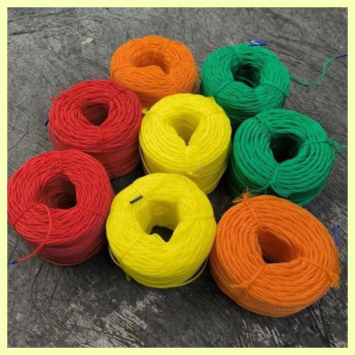 

Star Brands Tali Tambang 2Mm Per Roll 100M - Tali Tampar / Tali Layangan / Tali Pertanian - Tali Tenda