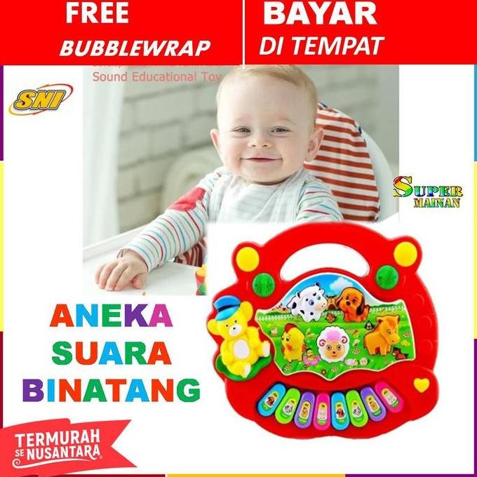 DISKON MAINAN BAYI EDUKASI USIA 1-3 TAHUN / MAINAN BALITA 6 BULAN MUSIK SENSORIK