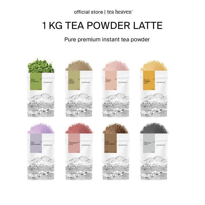 

Terlaris Tea Latte Powder 1Kg Bubuk Minuman Cafe 1 Kilo Tea Heaven Ready Stok