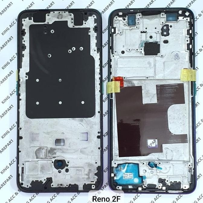 FRAME DUDUKAN LCD TULANG TENGAH OPPO RENO 2F / RENO 2Z ORIGINAL