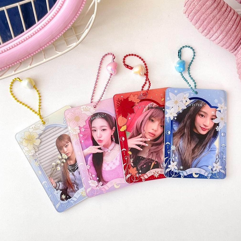 Fx-23 Season Themed Acrylic Photocard Pc Holder By Bibimcat
