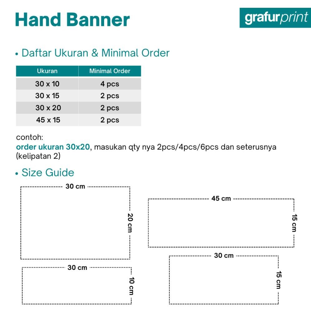 Special Promo Cetak Hand Banner / Slogan Freebies Kpop