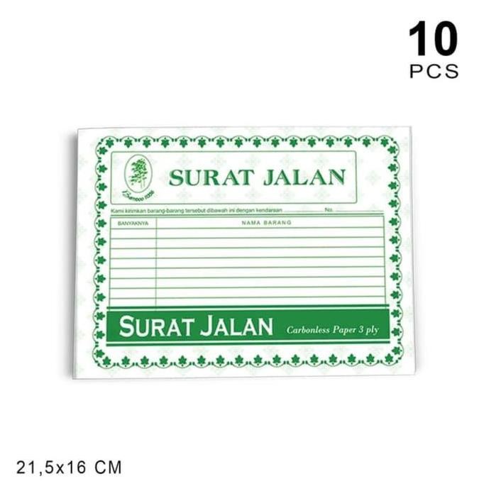 

TERLARIS - Bamboo Surat Jalan 3 Ply / Rangkap 3 [10 Pcs]