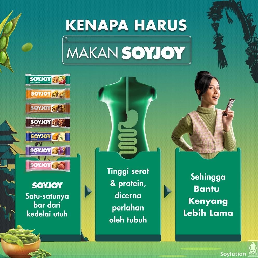 

SOYJOY Snack Bar Kedelai All Variant - 24 Bar