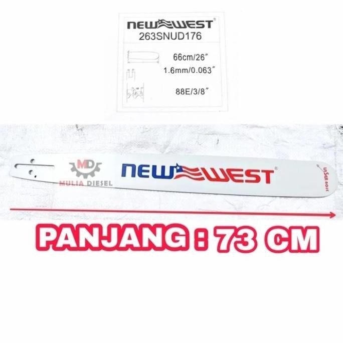 `````````] Guide Bar Gergaji Mesin Chainsaw 26 inchi / chain saw 26inch