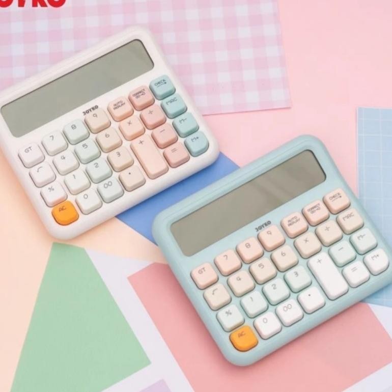 

Kalkulator Rainbow Joyko Cc 63Aco Calculator Pastel Tombol Mechanical Fancy Color