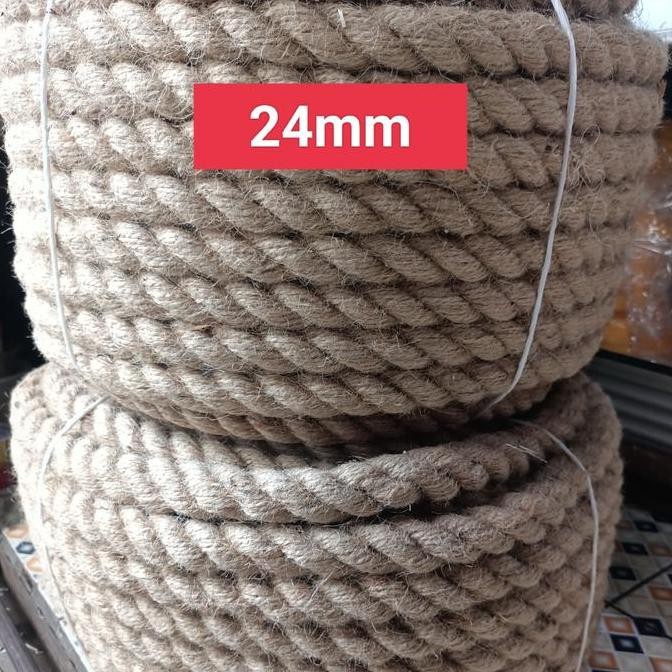 

Tali Tambang Goni/Tambang Dadung Besar 24Mm(Permeter) Kualitas Terbaik Harga Termurah