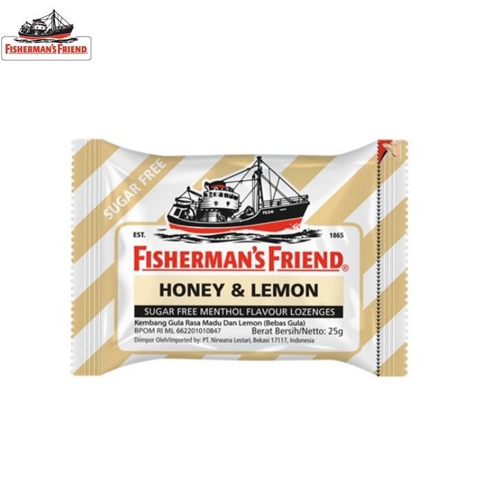 

Fisherman's Friend Sugar Free Candy Honey & Lemon 3 x 25 gr