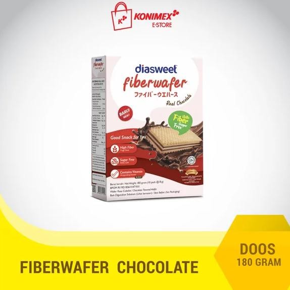 

Diasweet Active Package - Fiberwafer Chocolate Doos + Renovit 30 tab