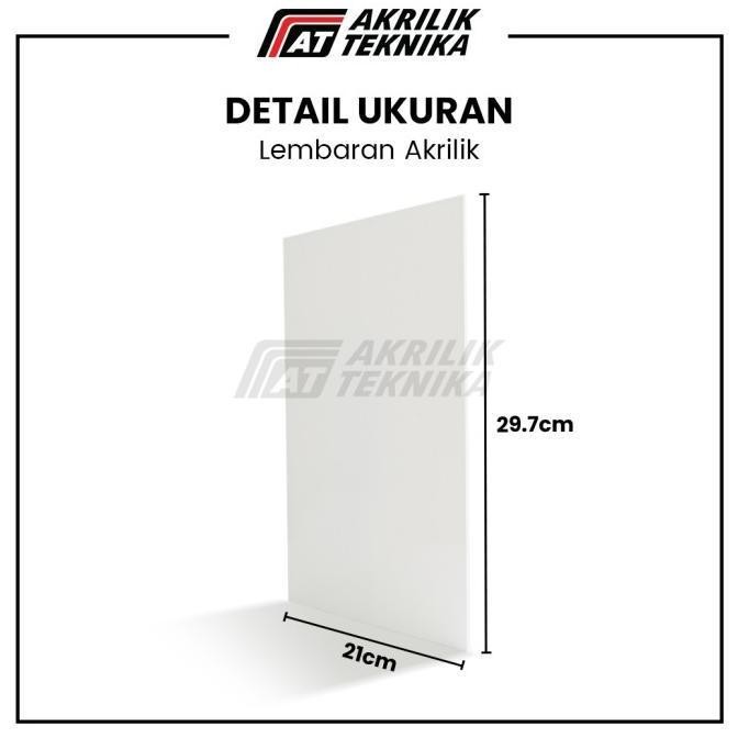 

READY LEMBARAN AKRILIK / ACRYLIC POTONGAN UKURAN A4 TEBAL 5MM