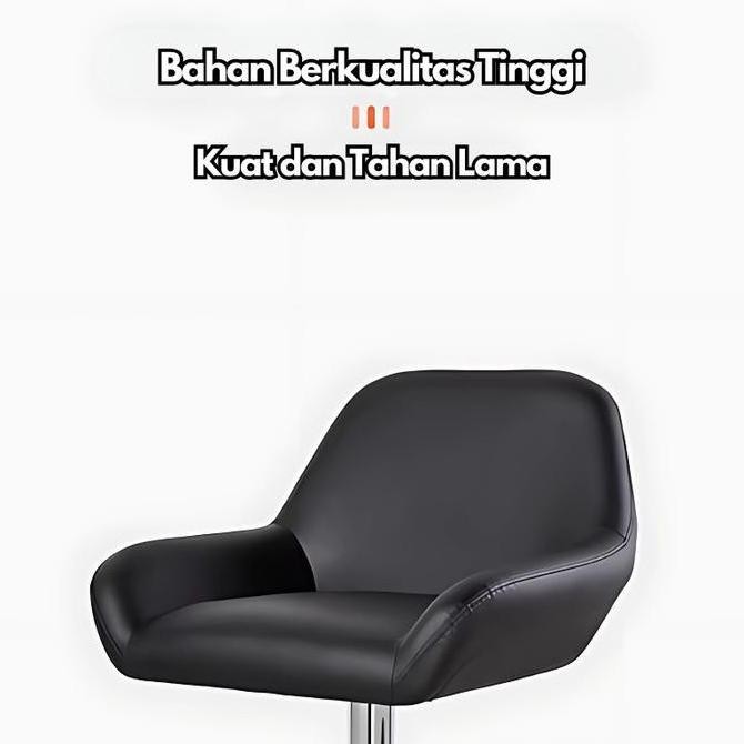 READY KURSI BAR MINIMALIS KURSI BAR TINGGI KURSI BAR ADJUSTABLE KURSI BAR ERGONOMIS DESAIN UNIK GD20