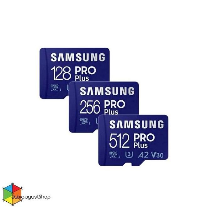 TERLARIS - Samsung PRO Plus MicroSD Card SDXC - 512GB | 256GB | 128GB