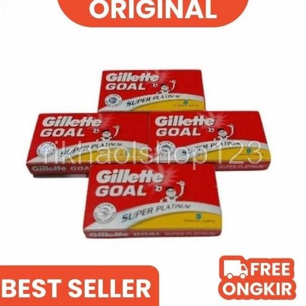 Flash Sale Silet Cukur Gillette Goal. Silet Goal, Pisau Cukur, Silet Cukur