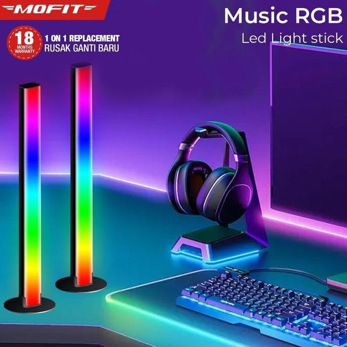 MOFIT AM-02 Smart Light Bars RGB Sound Control Music Atmosphere Light