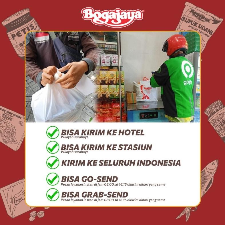 

BLINJO UDANG GORENG PEDAS MANIS BOGAJAYA KEMASAN PLASTIK Rp41.500