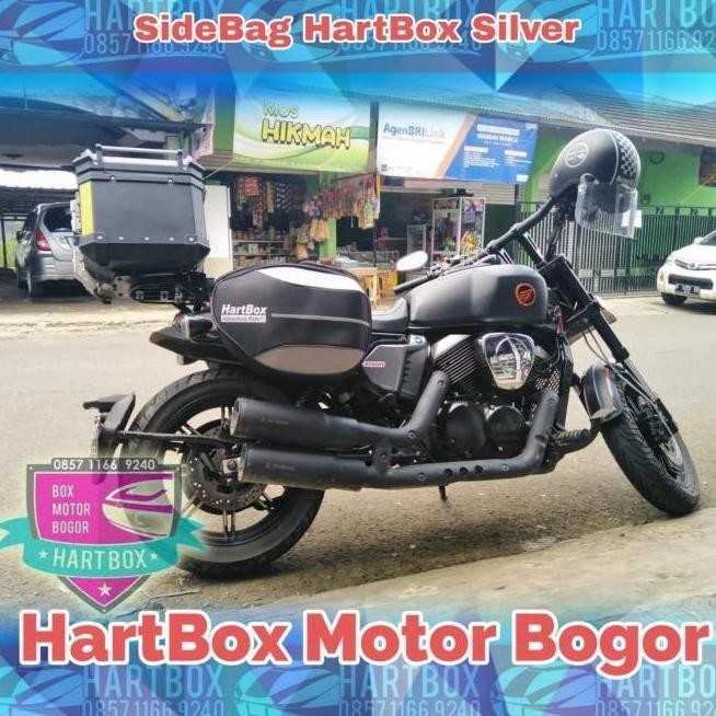 Tas Samping SideBag Hartbox Sidebox Givi Benelli Keeway 250