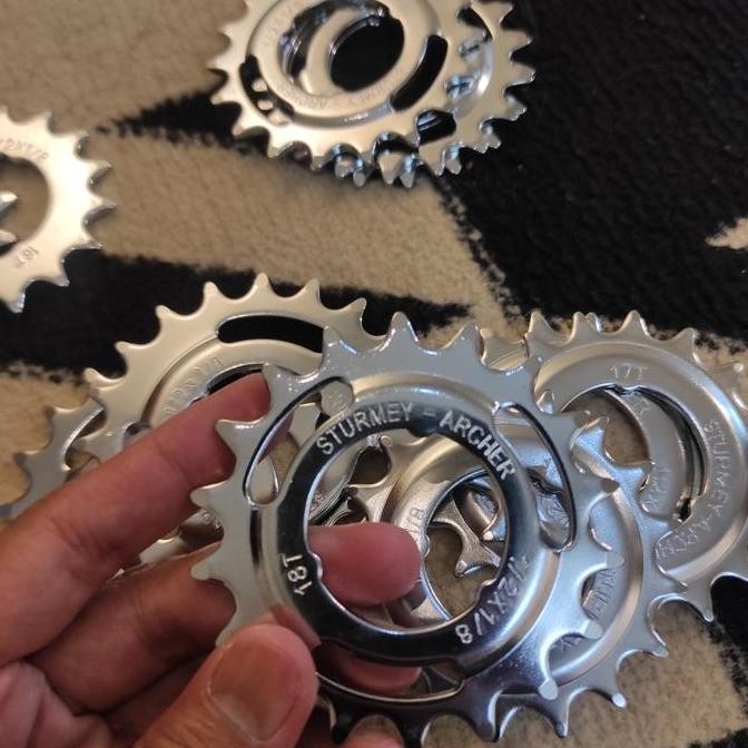 Single Cog 16T, 17T, 18T, 19T, 20T Original Sturmey Archer