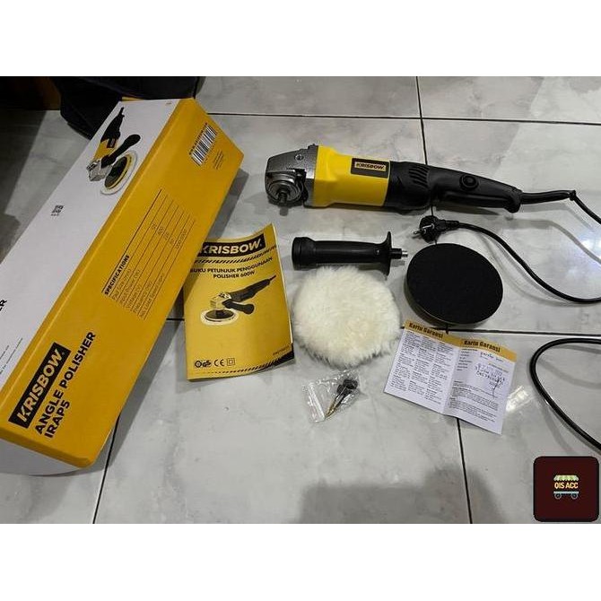 KRISBOW Mesin Poles Mobil Angle Polisher 5 inci IRAP5