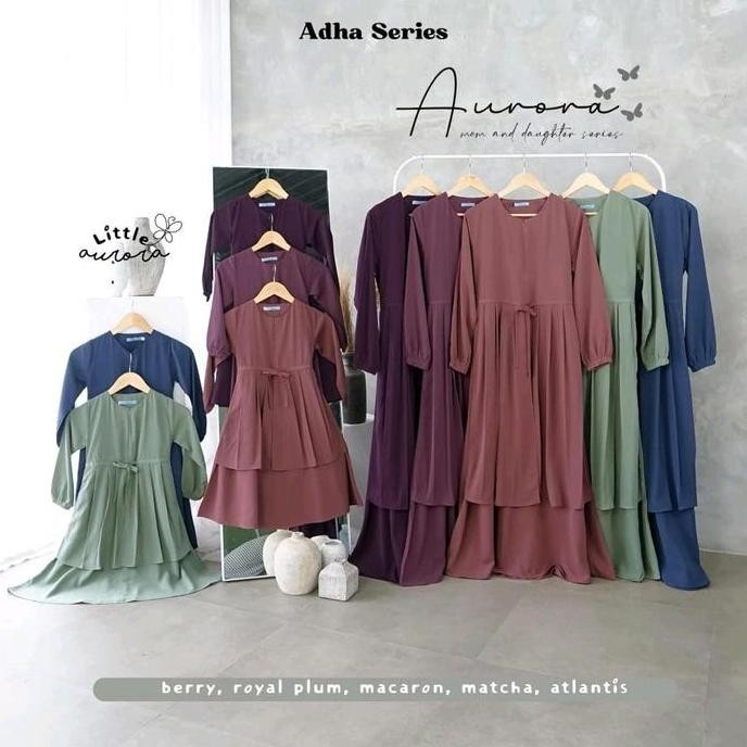 AURORA SET BY SHAHIA SYARI  | GAMIS SET SYARI CADAR PREMIUM MURAH | GAMIS PREMIUM LAYER ANTI UV