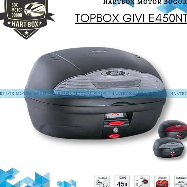 Bracket vario 150 plus box givi e45nt muat 2 helm kuat awet