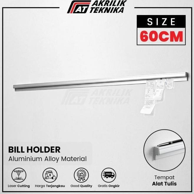 

READY BILL HOLDER / CAPITAN NOTA BON STAINLESS / RECEIPT HOLDER - 60CM