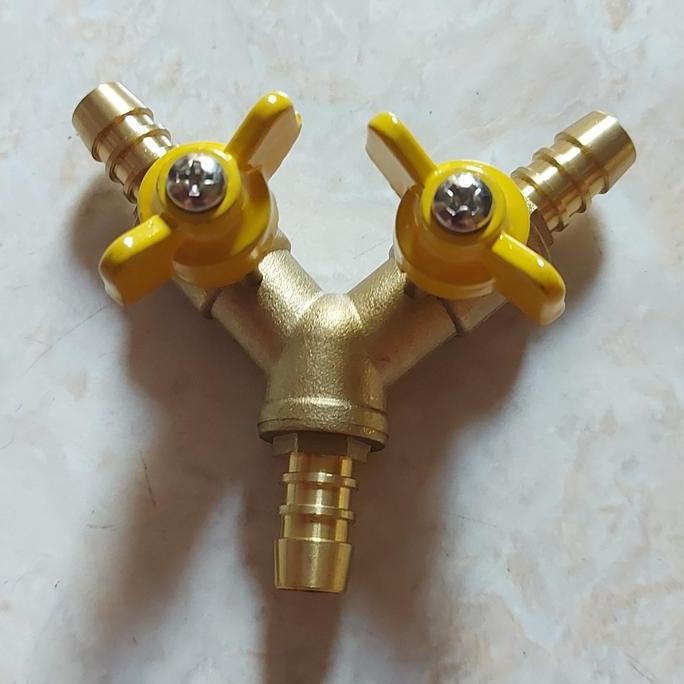 Cabang Selang Oven Gas Stop Kran