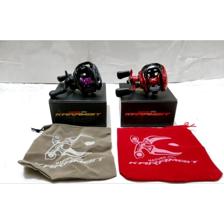 Reel Maguro Karambit 100 Shl Handle Kiri Kuat Nugi