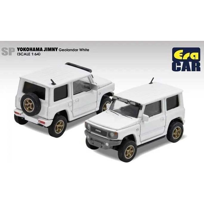 1/64 Era Car Suzuki Jimny Geolandar White Premium