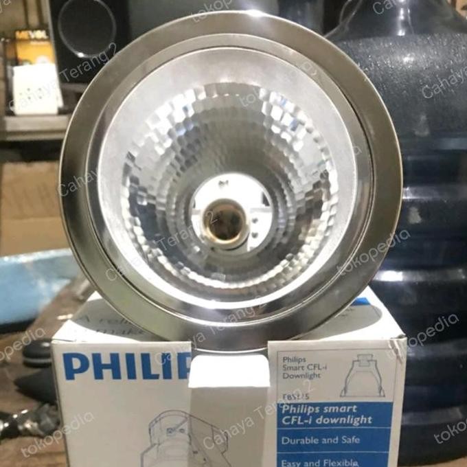 Downlight Philips 5 Inch Putih/Kap Downlight Philips Fbs-115 5" E27