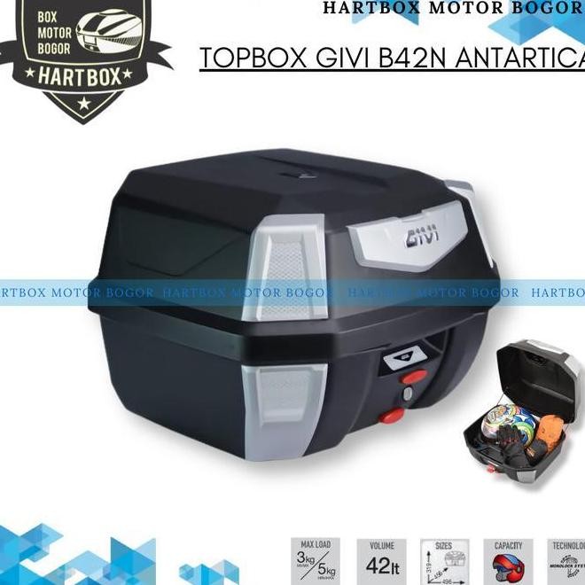 TopBox Givi B42N Antartica | Box Motor Givi B42 Antartica Versys GSX