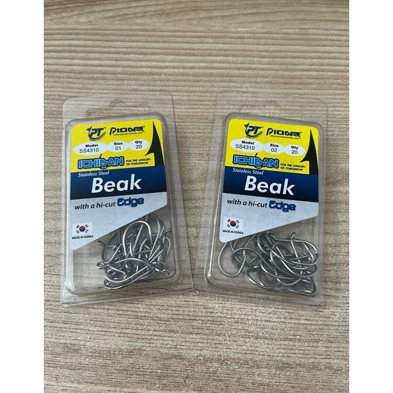 Mata Kail Pancing Pioneer Stainless Beak SS4310 Nugi