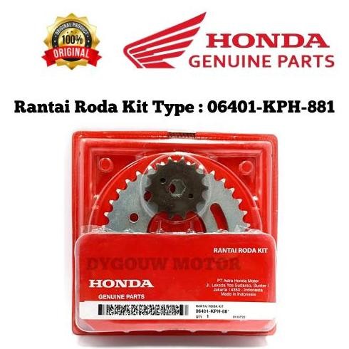 Gear set Motor Honda KARISMA / SUPRA X 125 Original AHM