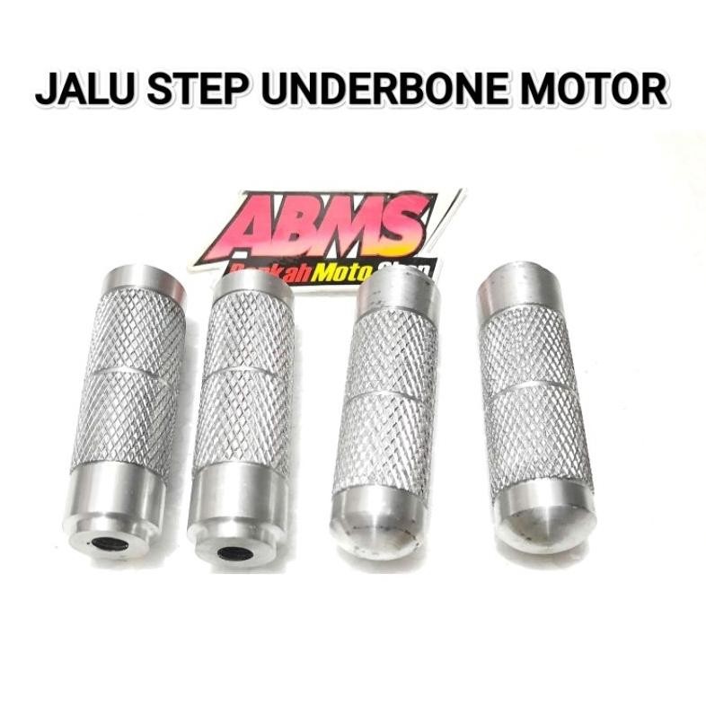 JALU STEP UNDERBONE LUBANG BAUT 12 BAUT 14 JALU UNDERBONE STEP PIJAKAN KAKI UNDERBONE MOTOR JALU STE