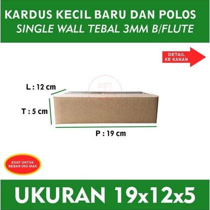 

PACKING DUS TAMBAHAN UKURAN 19X12X5