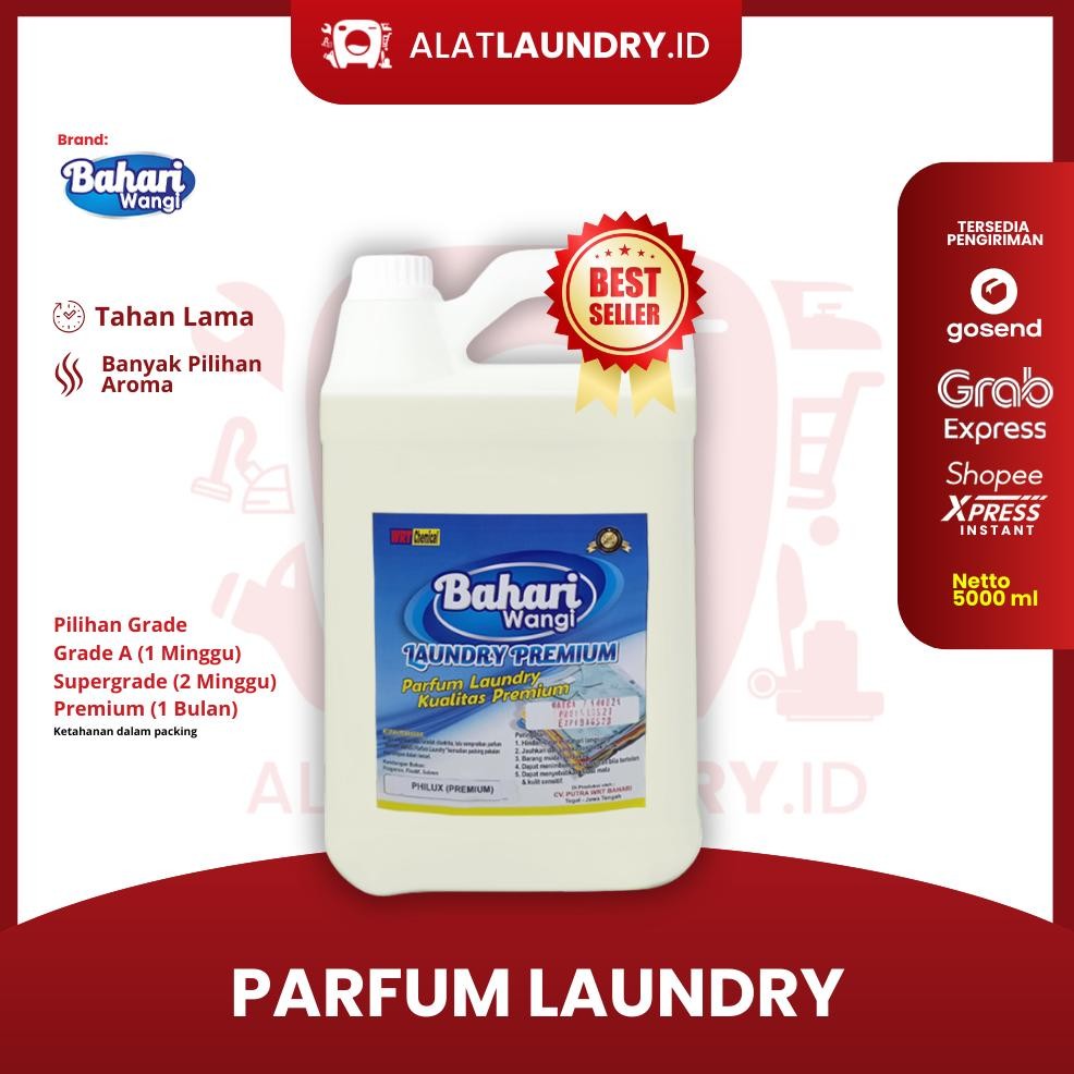 Terlaris Parfum Laundry 5L Pewangi Laundry 5 Liter Wangi Murah Parfum Murah Parfum Curah Bahari Wang
