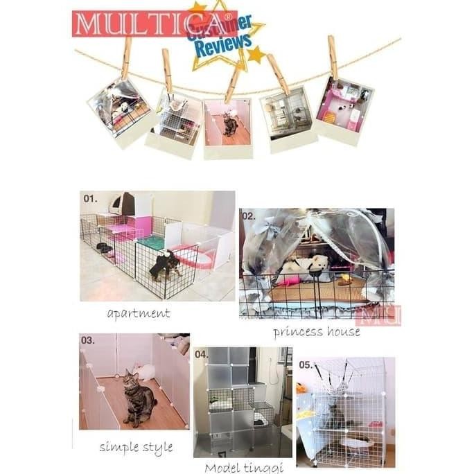 ready Multica Kandang Anjing Kucing Kelinci Portable Model TP11