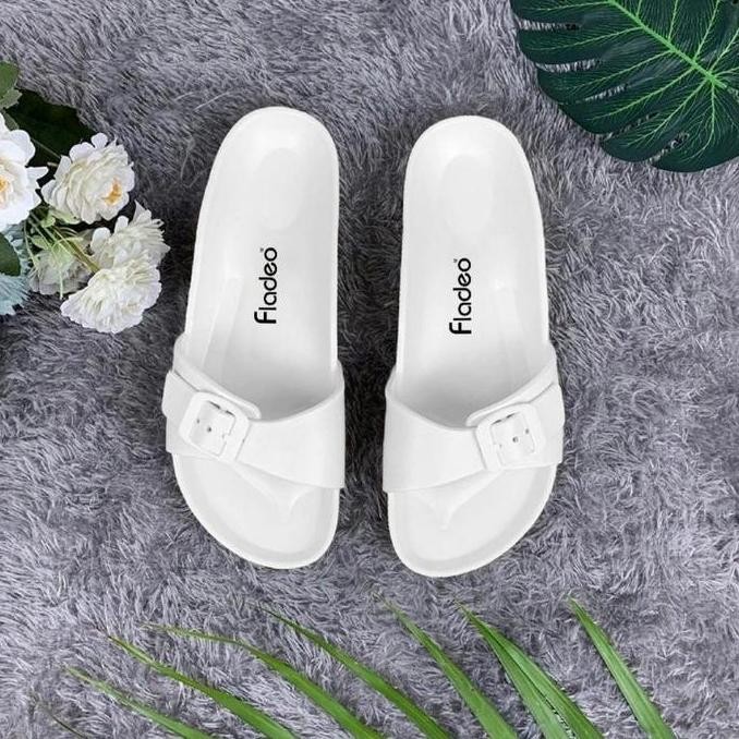 SANDAL WANITA FLADEO SANDAL SLIDE CEWE FLADEO ORIGINAL