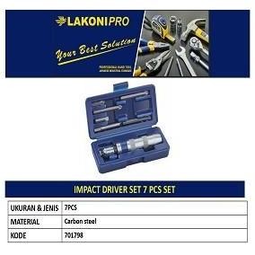Obeng Ketok Set 701798 LAKONI PRO / Impact Driver Set LAKONIPRO
