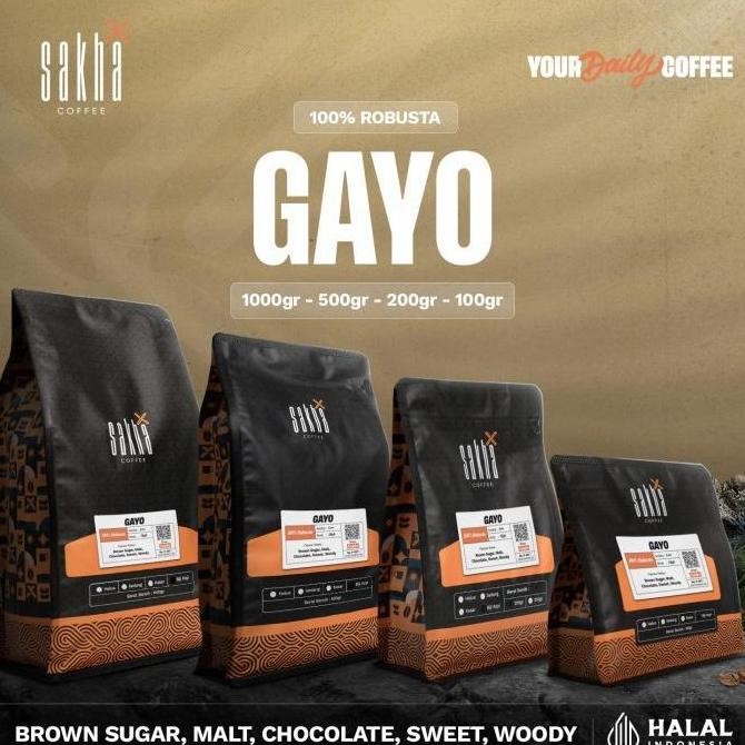 

PROMO KOPI ROBUSTA GAYO ACEH SUMATRA COFFEE BEANS ESPRESSO ROAST BIJI BUBUK