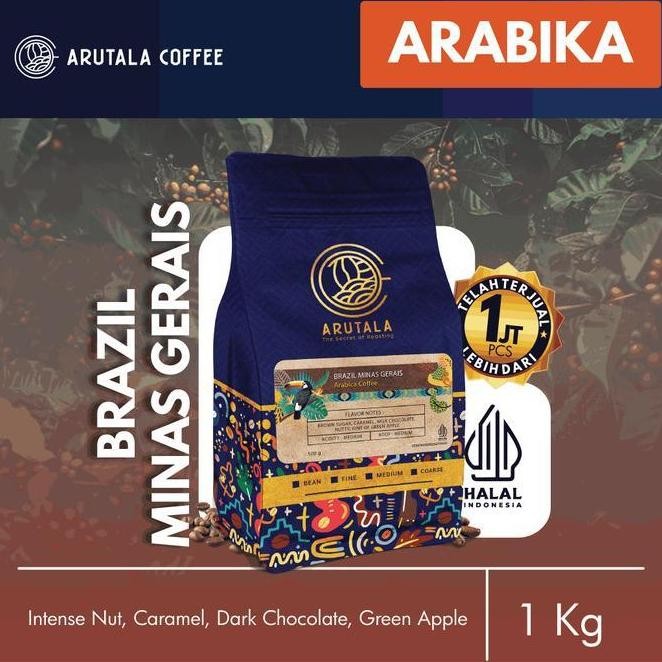 

PROMO ARUTALA KOPI BRAZIL MINAS GERAIS ARABIKA 1KG