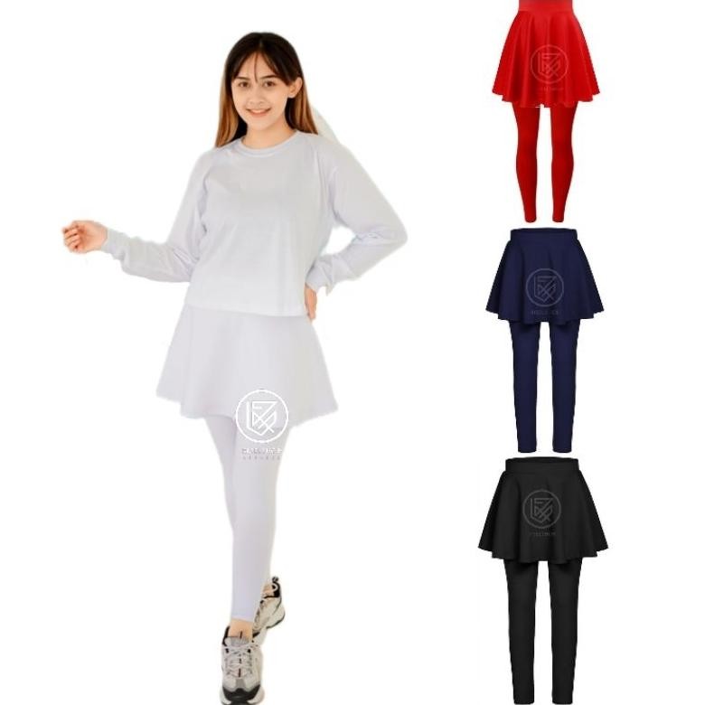 Rok Legging Panjang Rok Celana Setelan Rok Celana Setelan Celana Legging Rok Set Rok Wanita Rok Olah