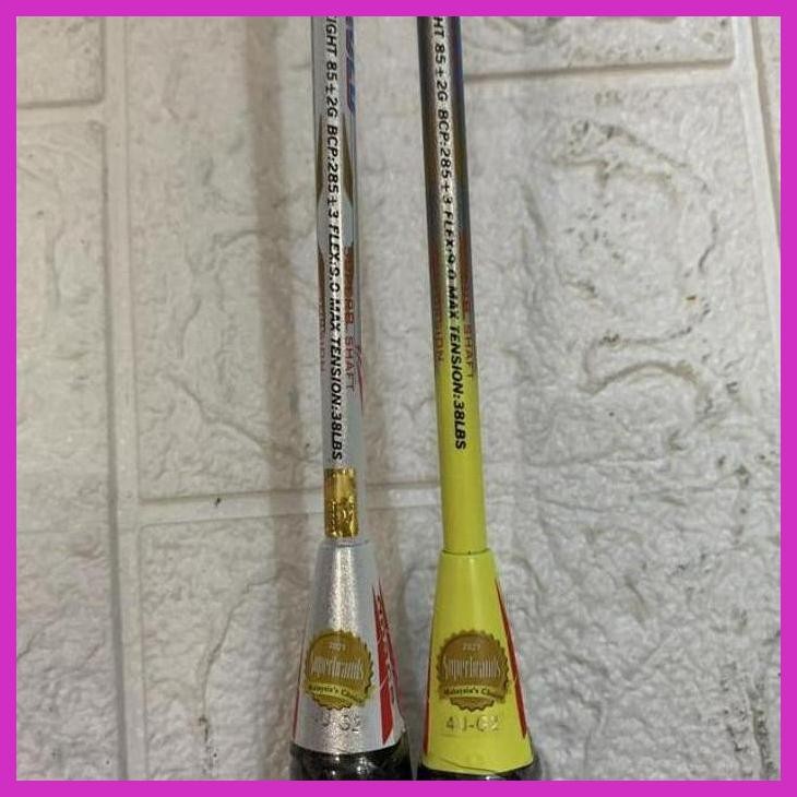 (OLAHRAGA) RAKET BADMINTON APACS SUPER SERIES GP GOLD GRIP 4UG2 MAX 38LBS ORI SIAP KIRIM