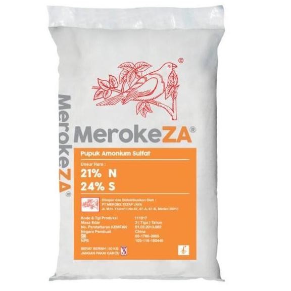=+=+=+] Pupuk ZA Meroke 50 kg 50kg Non Subsidi Amonium Sulfat MerokeZA Tanaman